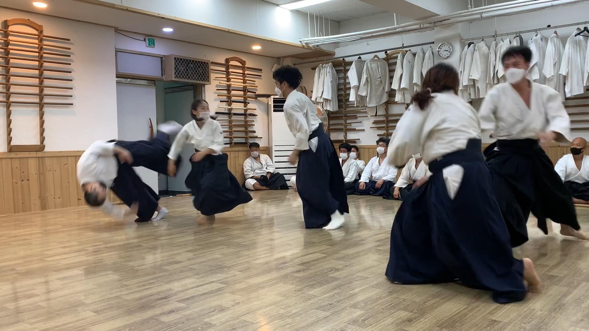 합기도 승단심사 비대면 영상으로 실시