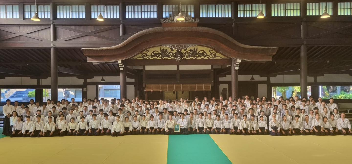 8월15일 제1회 국제청소년 합기도대회가 교토에서 개최