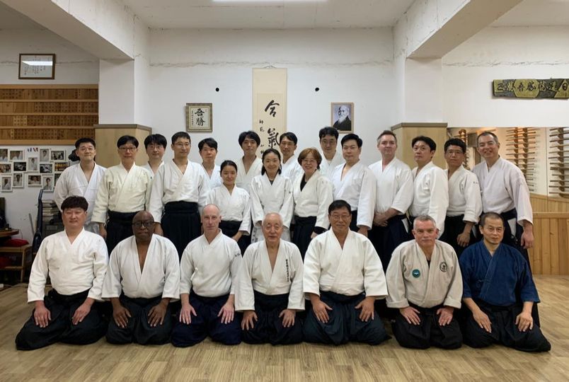 스가와라 테츠타카 선생 한국강습회 시작